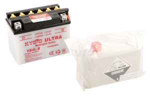 batteria YB4L-B Kyoto : 121mm x 71mm x 93mm