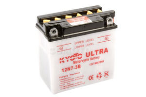 batteria 12N7-3B Kyoto : 137mm x 76mm x 134mm