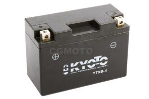batteria YT9B-BS Kyoto : 150mm x 70mm x 105mm