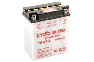 batteria YB12A-B Kyoto : 135mm x 81mm x 161mm
