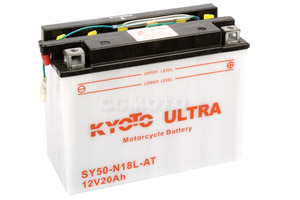 batteria SY50-N18L-AT Kyoto : 206mm x 91mm x 164mm