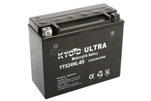batteria YTX24HL-BS Kyoto : 205mm x 87mm x 162mm