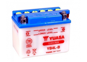 batteria YB4L-B Yuasa : 121mm x 71mm x 93mm