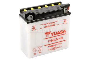 batteria 12N5.5-4B Yuasa : 138mm x 61mm x 131mm