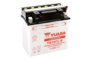batteria YB16CL-B Yuasa : 175mm x 100mm x 175mm