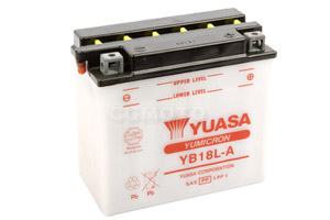 batteria YB18L-A Yuasa : 182mm x 92mm x 164mm