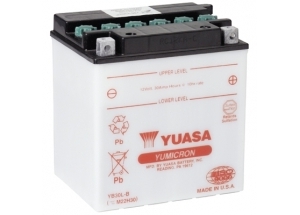 batteria YB30L-B Yuasa : 168mm x 132mm x 176mm