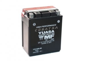 batteria YTX14AHL-BS Yuasa : 134mm x 89mm x 166mm